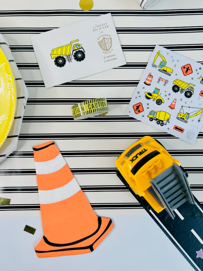 Under Construction Party Favor