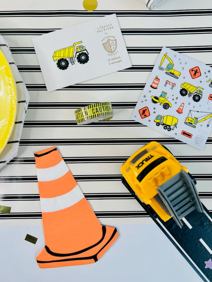Under Construction Party Favor
