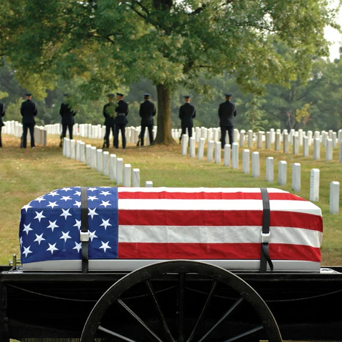 US Casket Flag 5'x9.5' for sale