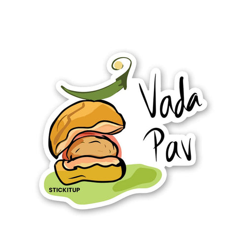 Vada Pav Sticker - Stickers | STICK IT UP