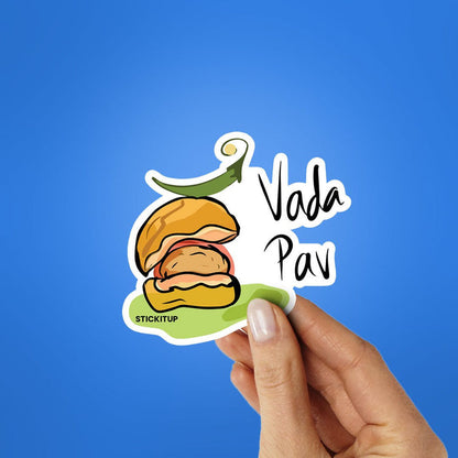 Vada Pav Sticker - Stickers | STICK IT UP