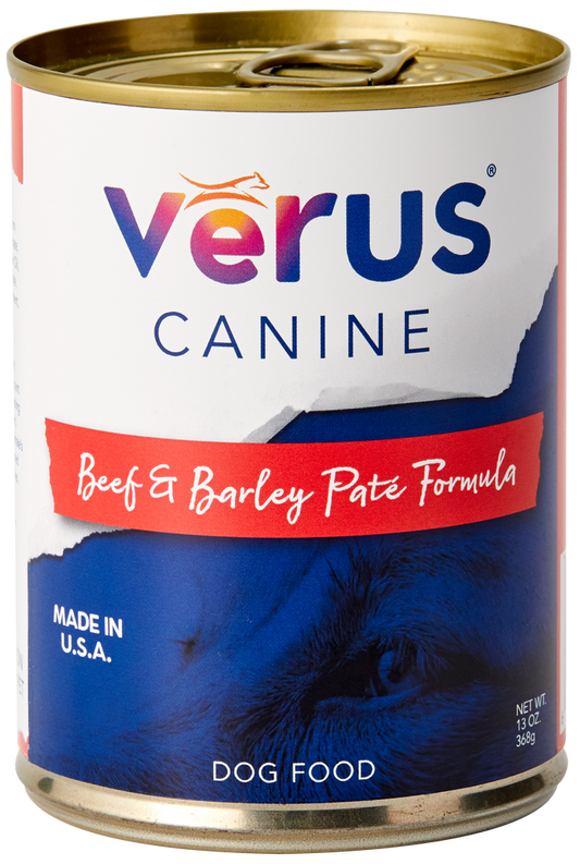 VeRUS Beef & Barley Pate Formula Dog Food