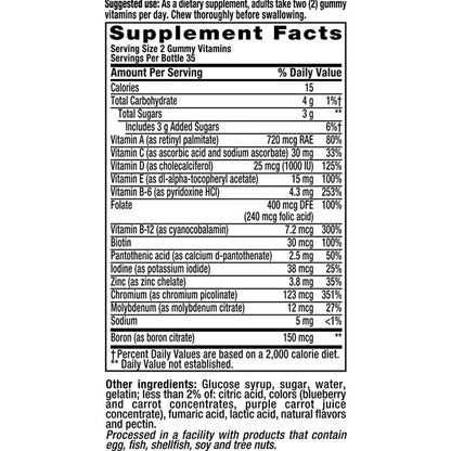 Vitafusion Men's Daily Multivitamin Gummies