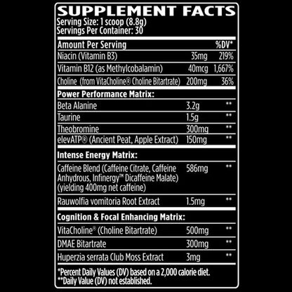 VMI K-XR Original Pre-Workout 30 Servings