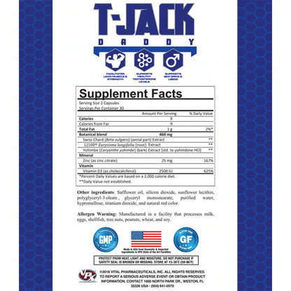 VPX T-Jack Daddy Capsules