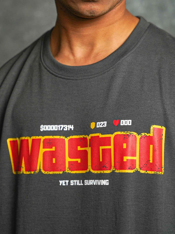 WASTED OVERSIZED T-SHIRT - Unisex T-shirts | STICK IT UP