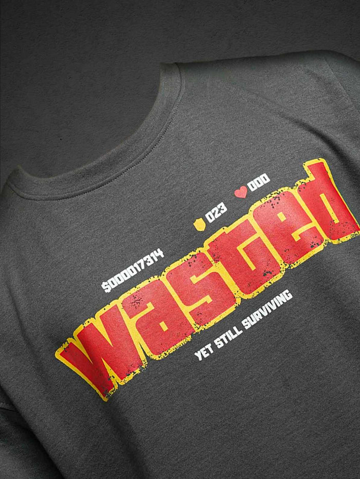 WASTED OVERSIZED T-SHIRT - Unisex T-shirts | STICK IT UP