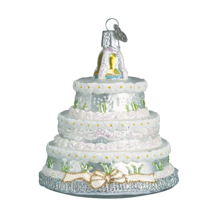 Wedding Cake Christmas Ornament