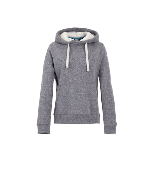Weird Fish Bodhi Recycled Organic Snow Marl Hoodie Navy