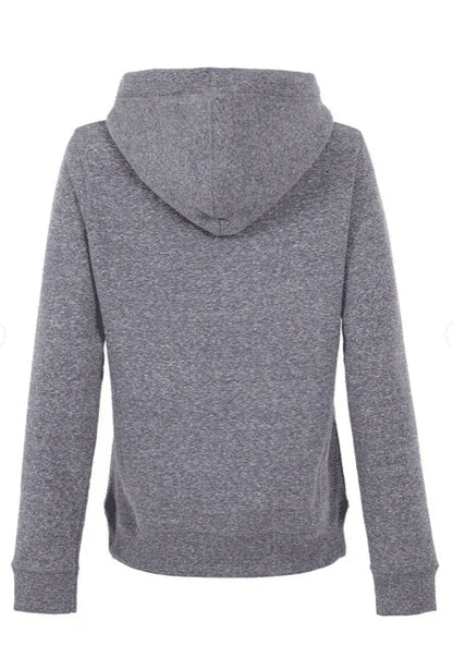 Grey hoodie for watersports, ideal for surf and paddleboard gear at Boardworx Whitstable