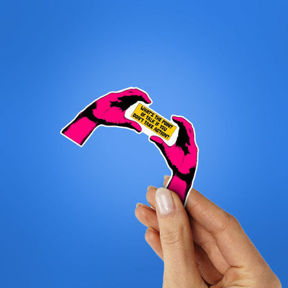 What's The Point Sticker - Stickers | STICK IT UP