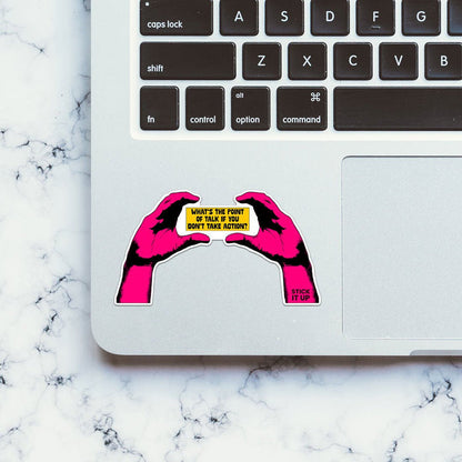 What's The Point Sticker - Stickers | STICK IT UP