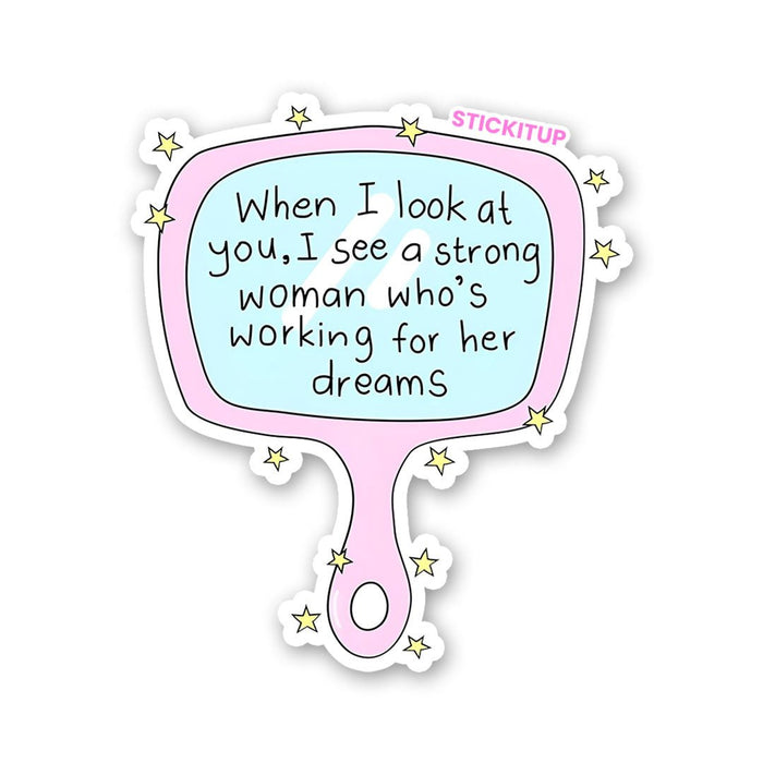 WHEN I LOOK AT YOU Sticker - Stickers | STICK IT UP