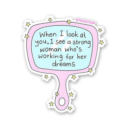 WHEN I LOOK AT YOU Sticker - Stickers | STICK IT UP