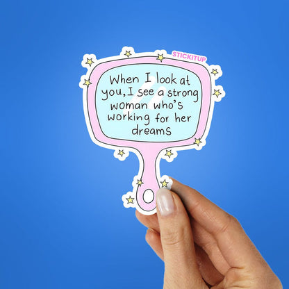 WHEN I LOOK AT YOU Sticker - Stickers | STICK IT UP