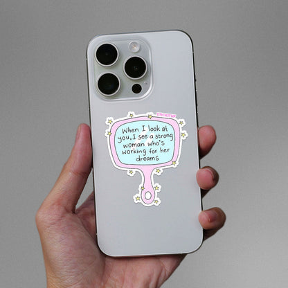 WHEN I LOOK AT YOU Sticker - Stickers | STICK IT UP