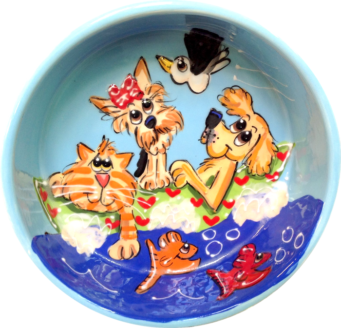 Whimsical Dog Bowl