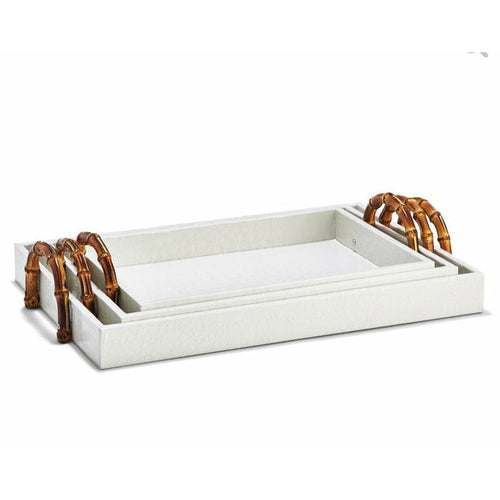 White Crocodile Serving Tray