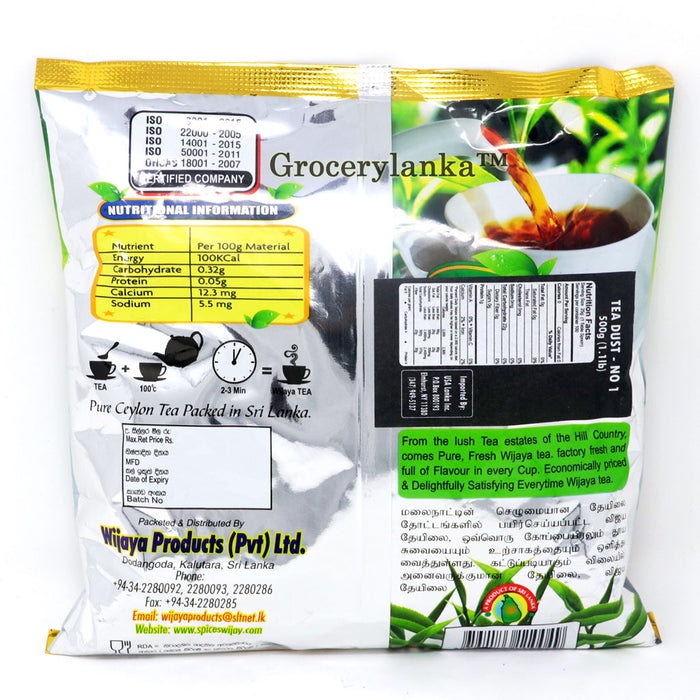 Wijaya Tea 500g Info