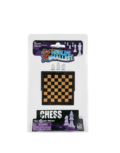 World's Smallest Chess Game