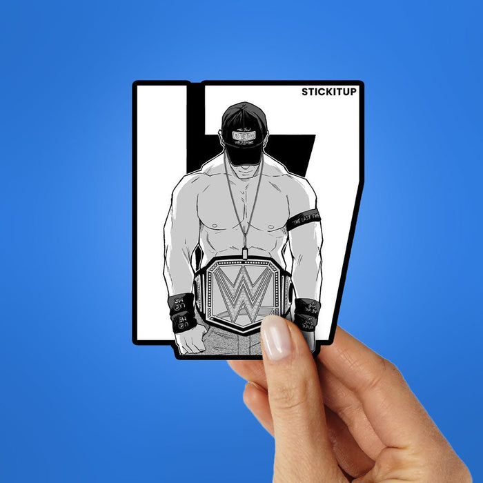 WRESTLING BEAST Sticker - Stickers | STICK IT UP