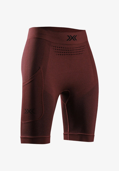 X BIONIC XCEED RUN SHORT TIHTS OXID RED MUJER