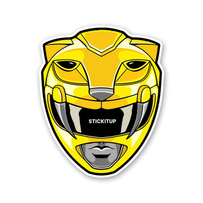 Yellow Ranger Sticker - Stickers | STICK IT UP