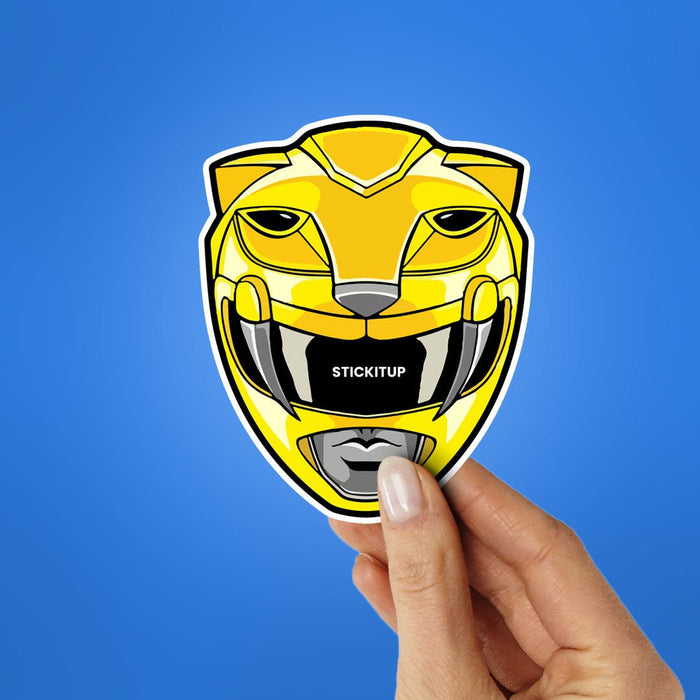 Yellow Ranger Sticker - Stickers | STICK IT UP