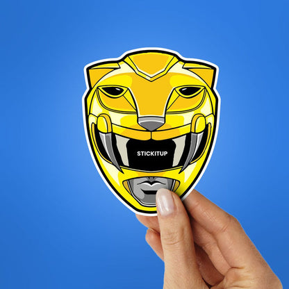 Yellow Ranger Sticker - Stickers | STICK IT UP
