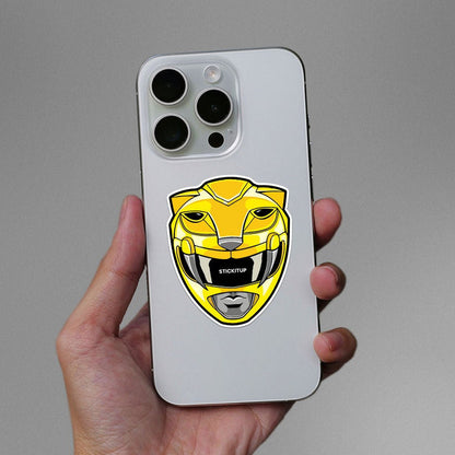 Yellow Ranger Sticker - Stickers | STICK IT UP