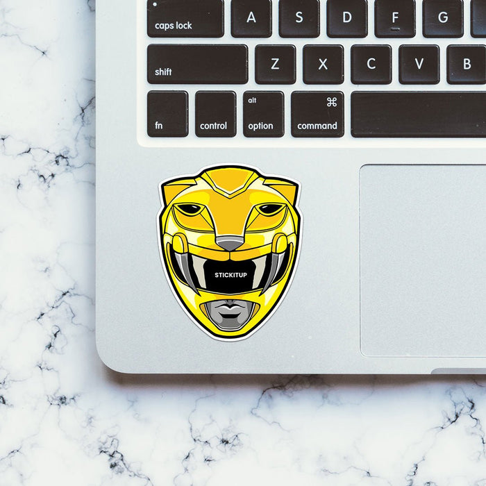 Yellow Ranger Sticker - Stickers | STICK IT UP