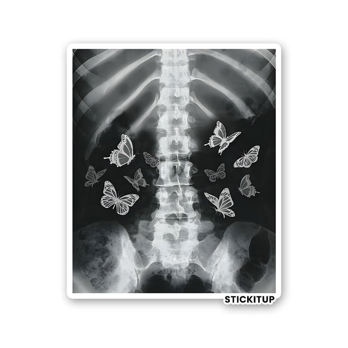 YOU GIVE ME BUTTERFLIES Sticker - Stickers | STICK IT UP