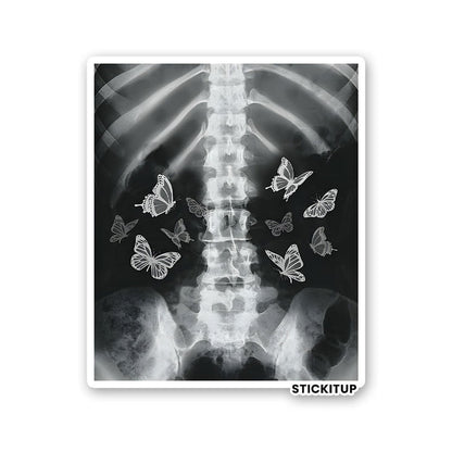 YOU GIVE ME BUTTERFLIES Sticker - Stickers | STICK IT UP