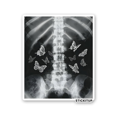 YOU GIVE ME BUTTERFLIES Sticker - Stickers | STICK IT UP