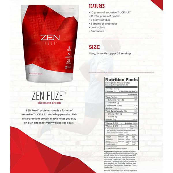 Zen Fuze Whey Protein 2.5lbs